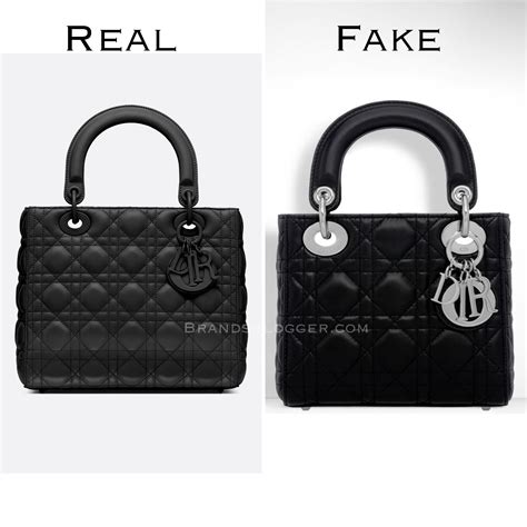 lady dior bag real vs fake|is a dior bag real.